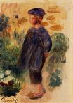 Auguste Renoir - Portrait of a kid in a beret 1892