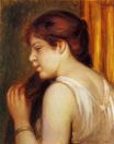 Renoir Pierre-Auguste - Young girl combing her hair 1892