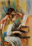 Renoir Pierre-Auguste - Girls at the piano 1892