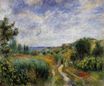 Pierre-Auguste Renoir - Landscape near Essoyes 1892