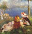 Pierre-Auguste Renoir - Girls on the seashore 1894