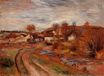 Auguste Renoir - Landscape in Normandy 1895