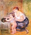Auguste Renoir - Mother and child 1895