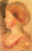 Pierre-Auguste Renoir - Portrait of a young girl 1895