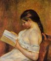 Pierre-Auguste Renoir - Young girl reading 1895