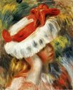 Auguste Renoir - Young girl with a hat 1895
