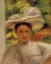 Auguste Renoir - Young woman in a hat 1895