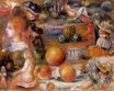 Pierre-Auguste Renoir - Studies woman's heads, nudes ,landscapes ,and peaches 1896