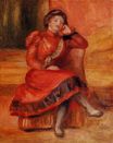 Renoir Pierre-Auguste - Spanish dancer in a red dress 1896