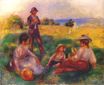 Auguste Renoir - Party in the country at Berneval 1898