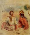Pierre-Auguste Renoir - Young girls on the beach 1898