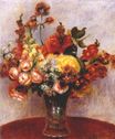 Renoir Pierre-Auguste - Flowers in a vase 1898