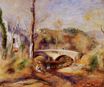 Auguste Renoir - Landscape with bridge 1900
