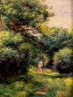 Renoir Pierre-Auguste - Lane in the woods 1900