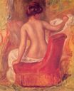 Pierre-Auguste Renoir - Nude in a chair 1900