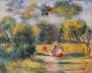 Pierre-Auguste Renoir - Figures in a landscape 1900