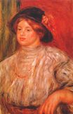 Pierre-Auguste Renoir - Gabrielle with a large hat 1900