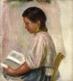 Renoir Pierre-Auguste - Young girl reading 1904