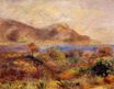 Renoir Pierre-Auguste - Mediteranean landscape 1905