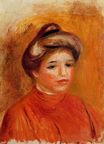 Auguste Renoir - Woman's head 1905