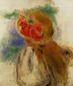 Auguste Renoir - Young girl in a flowered hat 1905