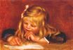 Auguste Renoir - Coco Reading 1905
