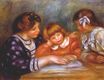 Pierre-Auguste Renoir - The lesson 1906