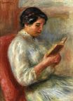 Auguste Renoir - Woman reading 1906