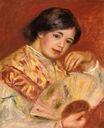 Renoir Pierre-Auguste - Woman with a fan 1906