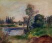 Pierre-Auguste Renoir - Banks of the river 1906