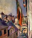 Auguste Renoir - Flag decorated street 1906