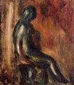 Renoir Pierre-Auguste - Study of a statuette by Maillol 1907