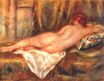 Auguste Renoir - Reclining nude 1909