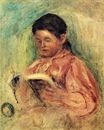 Pierre-Auguste Renoir - Woman reading 1909