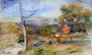 Renoir Pierre-Auguste - Landscape near Cagnes 1910