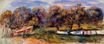 Pierre-Auguste Renoir - Landscape with orchard 1910