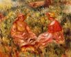 Pierre-Auguste Renoir - Two women in the grass 1910
