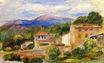 Auguste Renoir - Cagnes landscape 1910
