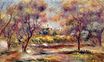 Auguste Renoir - Landscape at grasse 1911