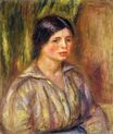 Renoir Pierre-Auguste - Bust of a young woman 1913