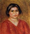 Pierre-Auguste Renoir - Gabrielle in a red blouse 1913