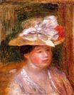 Auguste Renoir - Head of a woman 1913