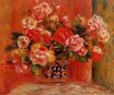 Renoir Pierre-Auguste - Roses in a vase 1914