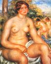 Renoir Pierre-Auguste - Seated bather 1914