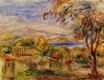 Renoir Pierre-Auguste - Landscape by the sea 1915