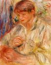 Renoir Pierre-Auguste - Claude Renoir potting 1916