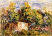 Pierre-Auguste Renoir - Landscape with cabin 1916
