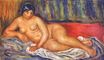 Renoir Pierre-Auguste - Nude girl reclining 1917