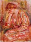 Renoir Pierre-Auguste - Woman leaning on her elbow 1918