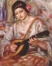 Auguste Renoir - Girl with a mandolin 1918